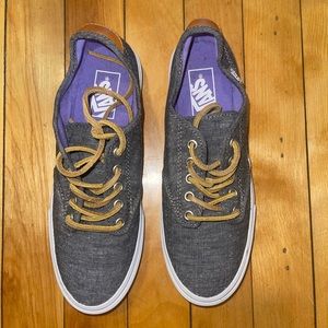 Vans - Old Skool Low grey and white Sneakers - Men size -8